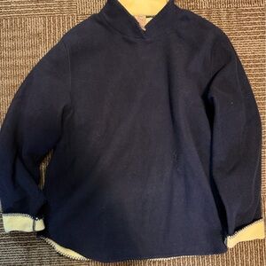 Navy and Yellow Fleece